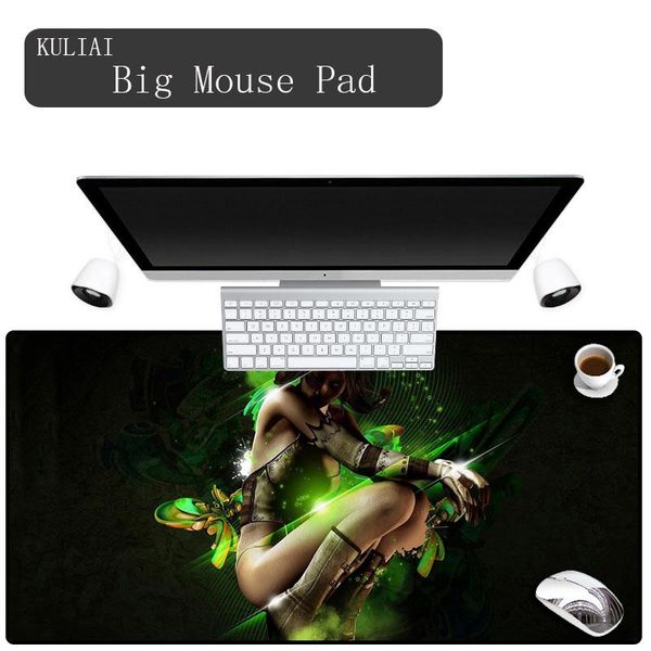 

mouse pads & wrist rests xgz fantasy girl mousepad 70x40 large pad carpet player desk mat cool keyboard gamer pattern custom mats