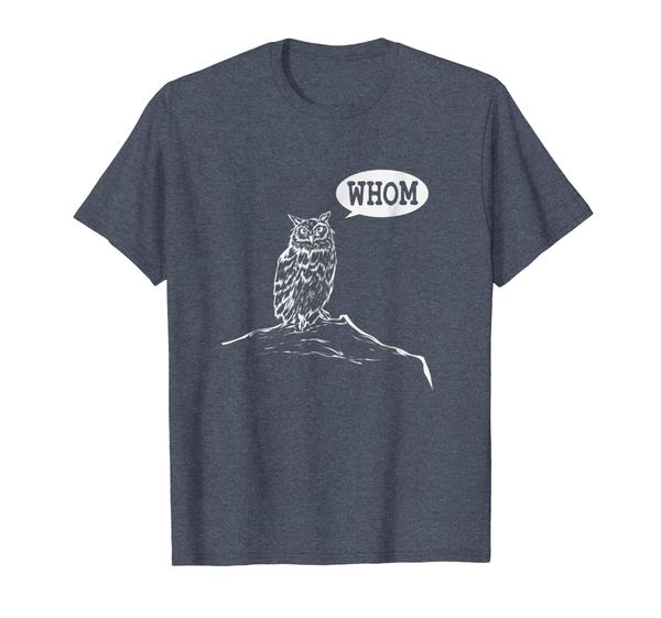 

Funny Whom Owl Grammar English Teacher T-Shirt, Mainly pictures