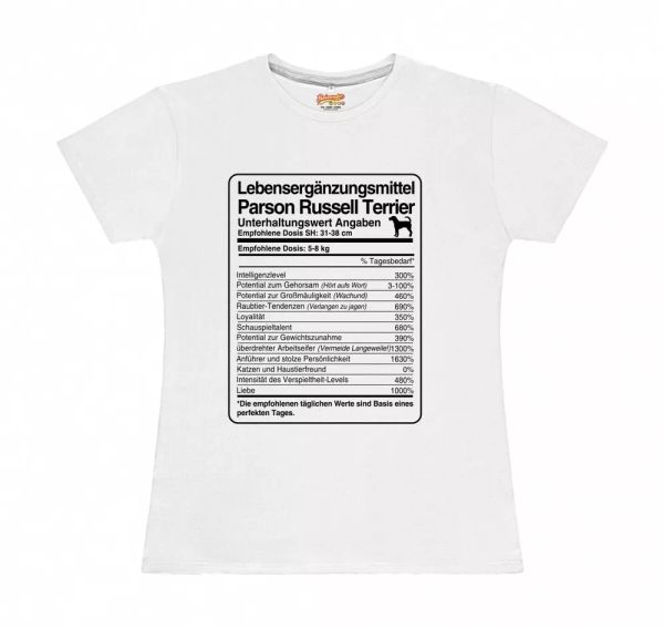 

t-shirt womens dose parson russell life supplements by siviwonder, White;black
