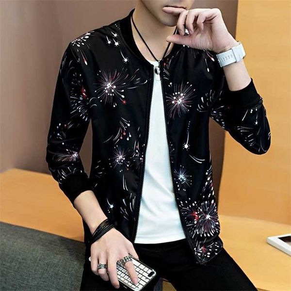 

fashion thin men's jackets sell casual wear korean comfort windbreaker autumn overcoat necessary spring men coat m-xxxl 3xl 211214, Black;brown