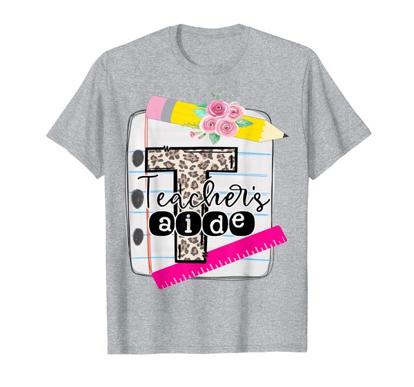 

teacher's aide shirts - teacher assistant t-shirt, White;black