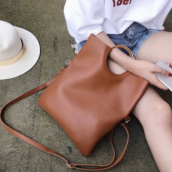 

big women's spring new korean folding portable fashion large capacity single shoulder messenger bag