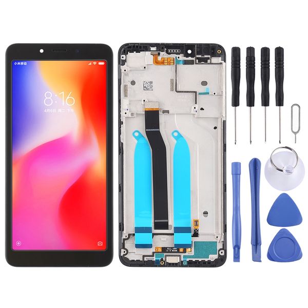 

lcd screen and digitizer full assembly with frame for xiaomi redmi 6a redmi 6