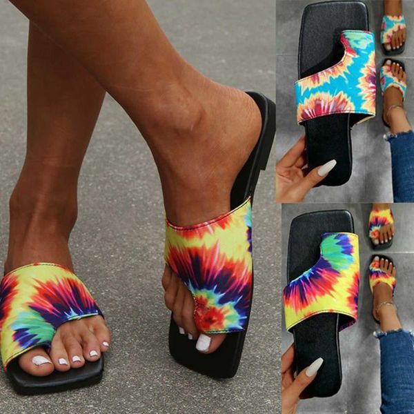 

sandals 2021 summer fashion shoes women multicolor slipper indoor outdoor flip-flops beach female slippers, Black