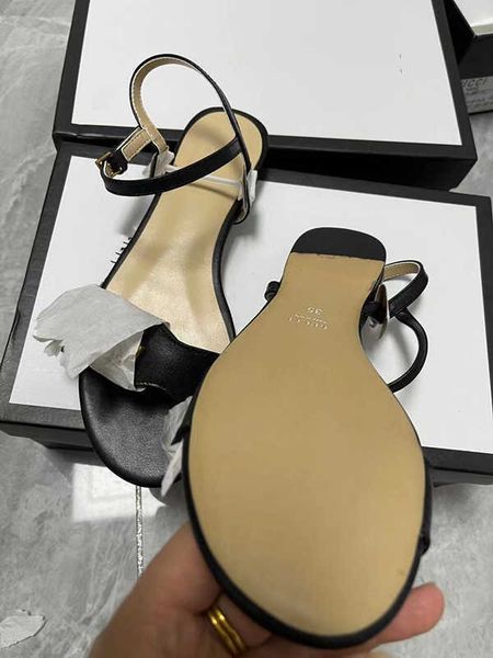 

2021 summer sandal fashion beach ladies sandals comfortable platform wedges women shoes footwear gladiator open toe slides with box gg&#13g2, Black