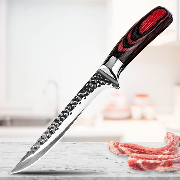 

butcher boning knife siced fish knife boning and meat cutting specia knife saughtering for bone meat fish fruit chef