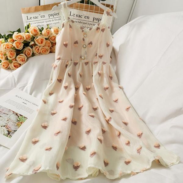 

casual dresses sweet party dress women style korean vintage summer female ruffles sleeveless spaghetti strap floral, Black;gray