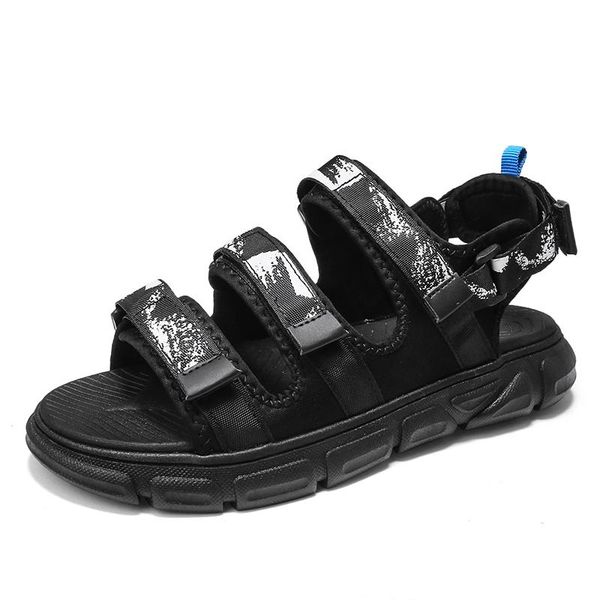 

sandals sandalsslippers rubber for slippers flip slides summer roman men sandalia sandal male sandalias women man hombre gladiator mens, Black