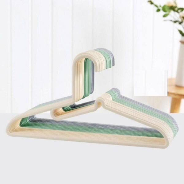 

hangers & racks 10pcs/lot 40cm trackless plastic dry and wet multi-function clothes hang