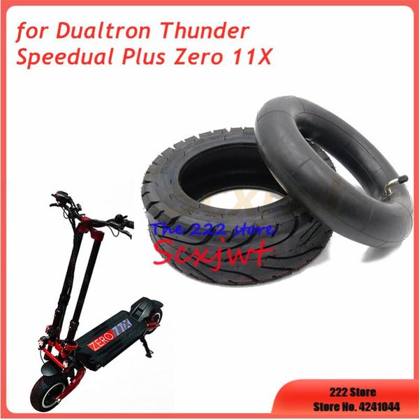 

motorcycle wheels & tires 11 inch electric scooter accessories 90/65-6.5 vacuum tyres tubeless tire inner tube for dualtron thunder speedual