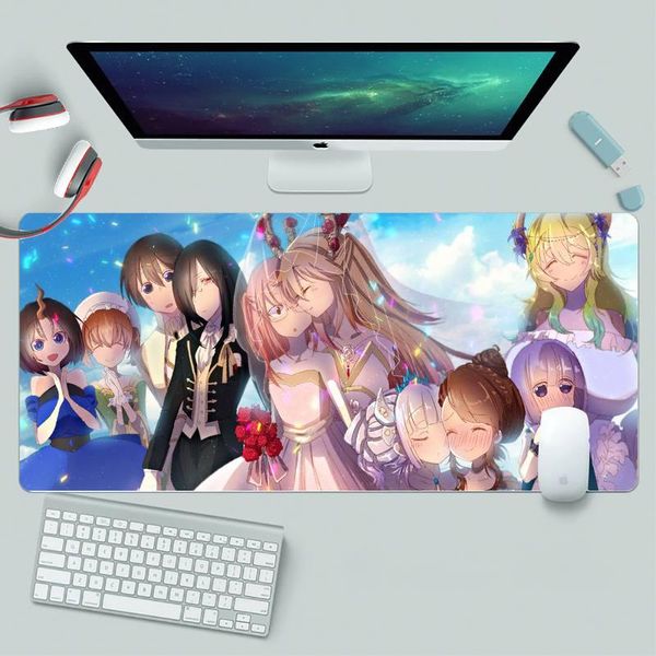 

mouse pads & wrist rests kanna kamui office mice gamer soft pad xl large keyboard pc desk mat takuo computer tablet