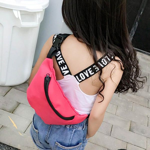 

evening bags 2021 belt bag boys and girls solid pocket fashion waist wild mini baby shoulder fanny pack chest for children kid