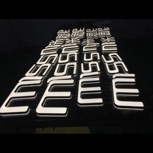 

acrylic small custom made led office wall signs indoor signage modules