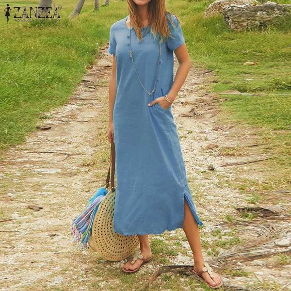 

party dresses stylish solid mid-claf dress women's summer sundress casual short sleeve vestidos female o neck robe femme, White;black