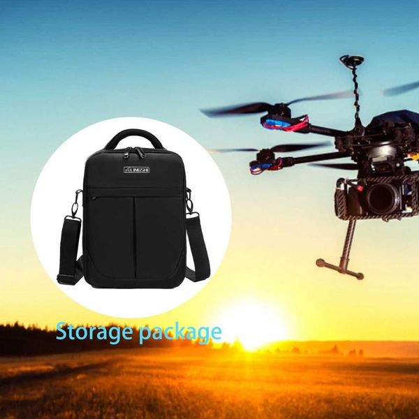 

smart home control eva hard drone storage bag portable single shoulder for dji fpv -proof large capacity messenger