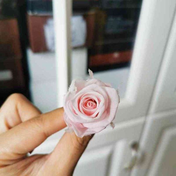 Подарки для женщин 2 см/24 шт., мини-консервированная головка розы класса B, вечные настоящие розы для свадебной вечеринки, аксессуары для украшения дома, подарок на день матери