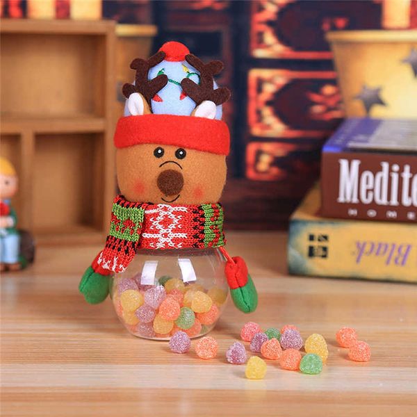 

factory outlet christmas decoration 2018 cute child kids christmas candy jar storage bottle santa bag sweet christmas box gif fast shipping