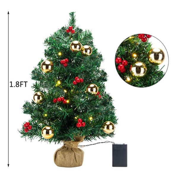 

christmas decorations mini tree with ornaments