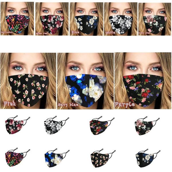 

color washable reusable dustproof multi printed life mask