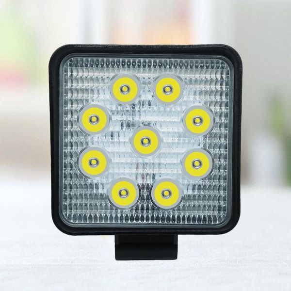 

working light led car work 27w square cross country vehicle inspection spotlight