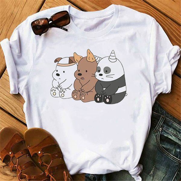 

fashion t-shirts women's in summer, White