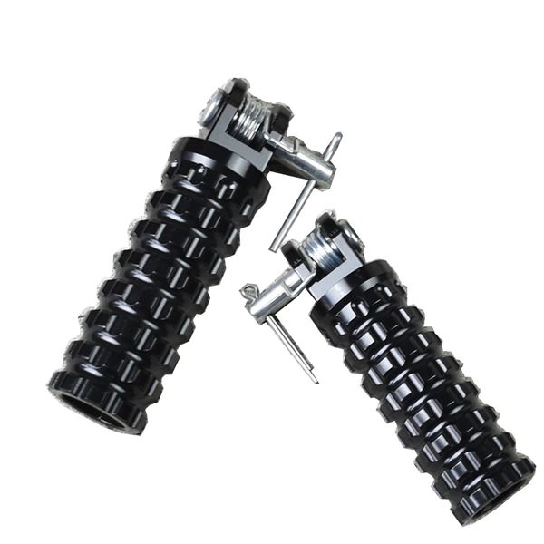 

a pari of retro motorcycle modified aluminum front foot pedal