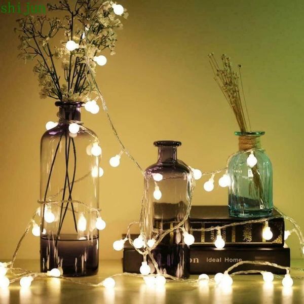 

strings 1.5m-10m led fairy lights indoor outdoor string ball 32.8ft battery power solar christmas