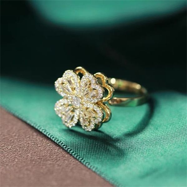 

women's jewelry, natural gem luxury design ring, suitable for holiday gifts 211217, Slivery;golden