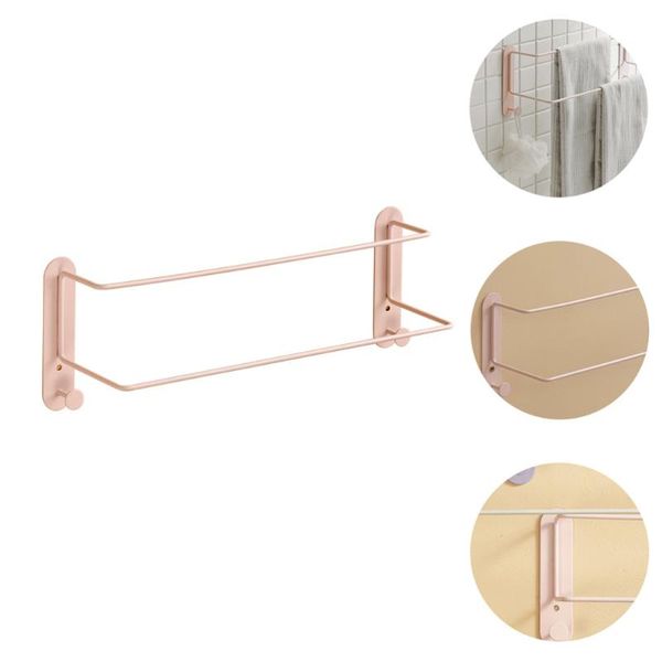 

towel racks 1pc bathroom rack wall mounted holder carbon steel stand