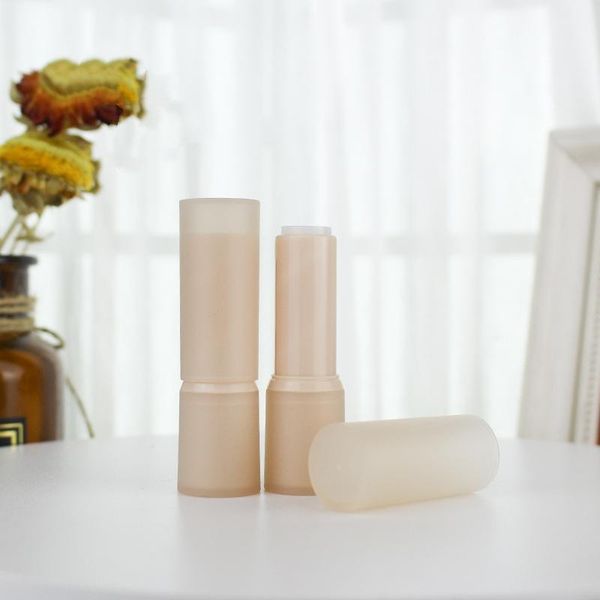

storage bottles & jars empty 12.1 milk tea south korea circular frosted transparent lipstic tube 50pcs