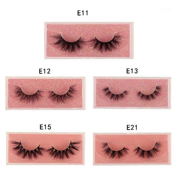 

5/20/50/pack mink lashes 3d eyelashes 100% cruelty handmade reusable natural false1