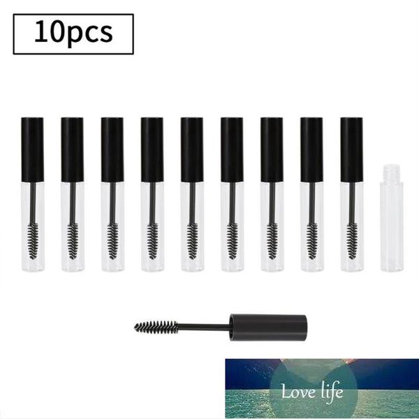 10Pcs Leere Mascara Rohr Mit Wimpern Flaschen Kosmetische Behälter 10ml Kunststoff Flasche Nachfüllbare Make-Up Lagerung Gläser