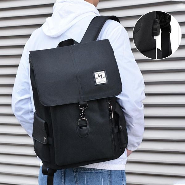 

backpack fashion 15.6 inch lapusb charging men women anti-theft waterproof outdoor travel bagpack bag