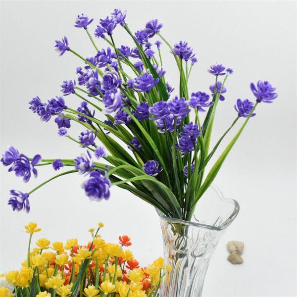 

decorative flowers & wreaths artificial flower fake plastic daffodils shrubs plants wedding party home decor