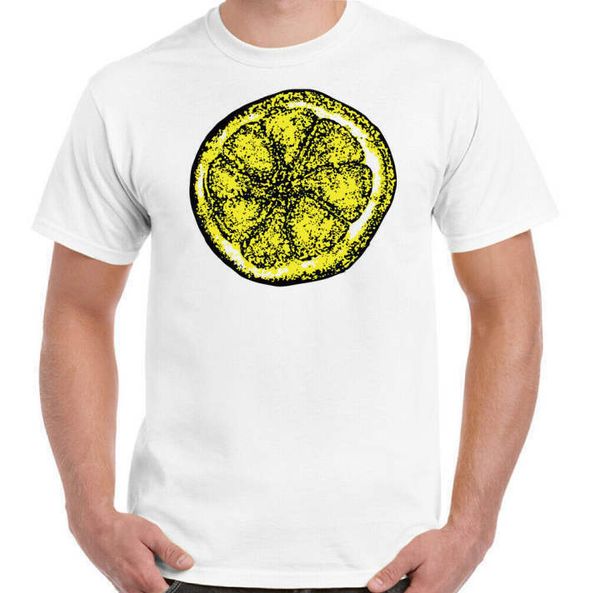 

stone roses t-shirt mens lemon adored tee size s-5xl, White;black