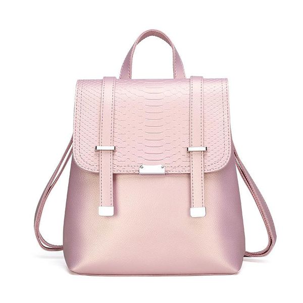 

outdoor bags 2021 backpack women's bag korean fashion crocodile multifunctional student trendy travel