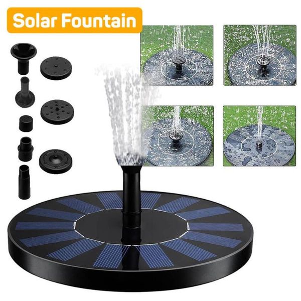 

mini solar fountain floating garden water pool pond decoration panel powered kit for smart electric toothbrush