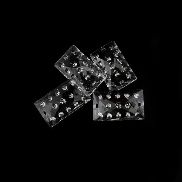 

10units 50mm transparent square faceted crystal prism chandelier pendant