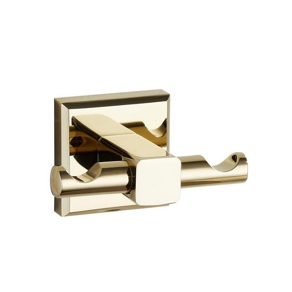 

robe hooks brass hook bathroom gold towel hardware wall mounted
