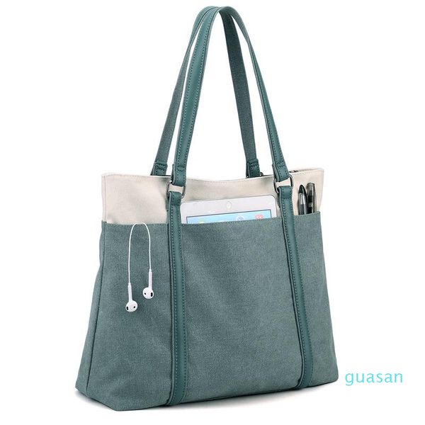 

evening bags retro canvas bag fashion european and american casual tote female hit color shoulder