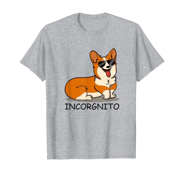 

Vintage Incorgnito T-Shirt Funny Corgi Lover Gifts T-Shirt, Mainly pictures