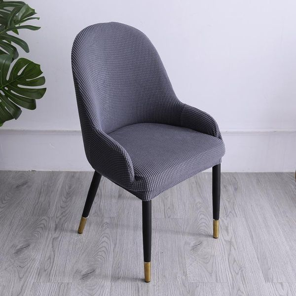 

chair covers solid color cover elastic spandex kitchen dining for el banquet washable seat protector
