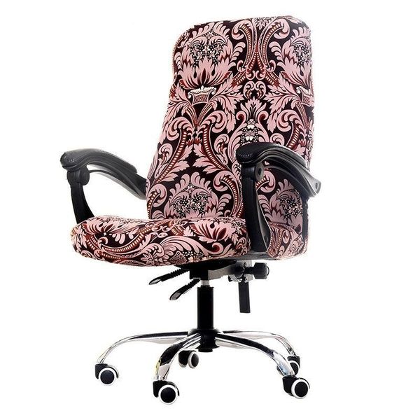 

chair covers 3 sizes modern office computer cover printed spandex removable stretch seat for game cases