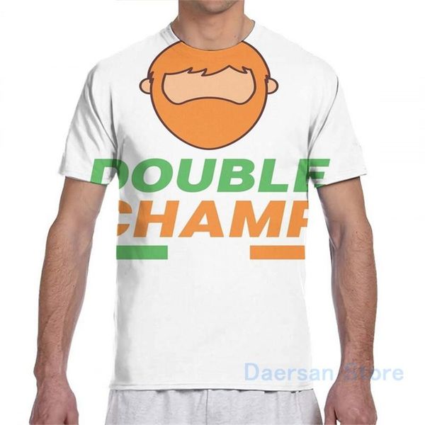 

men's t-shirts double champ mcgregor men t-shirt women all over print fashion girl t shirt boy tees short sleeve tshirts, White;black