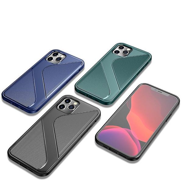 

fashion business anti-fall soft tpu phone cases shell for iphone 12 pro 11 xr xs max 7/8 plus