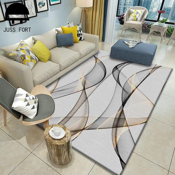 

carpets modern geometric print decor carpet for living room bedroom large area rug anti-slip bedside floor mats nordic home big