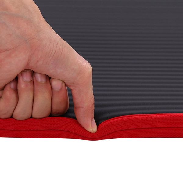 

yoga mats thickened non-slip mat nbr fitness exercise sports gymnastics pilates with bag and straps