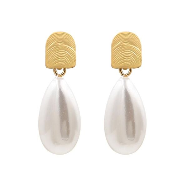 

dangle & chandelier mayjim korean fashion pearl earrings, Silver