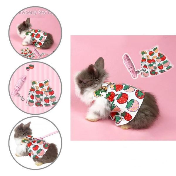 

cat collars & leads soft guinea pig harness vest lovely dress lightweight hand washable