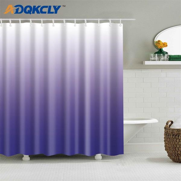 

shower curtains adqkcly solid color bathroom curtain high-quality polyester waterproof bathing for adults spa 150*180cm/180*180cm